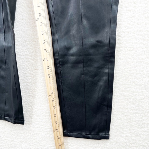 Blank NYC Vegan Leather Hi Rise Pull On Legging Maleficient Pant Black Size M - Picture 9 of 10